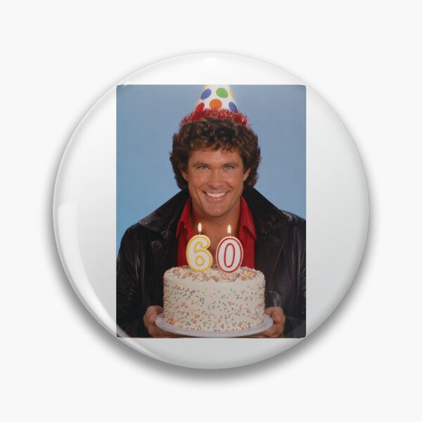 Item preview, David hasselhoff 60th birthday Birthday funny prank meme memes parody designed and sold by CheeseBlueprint.