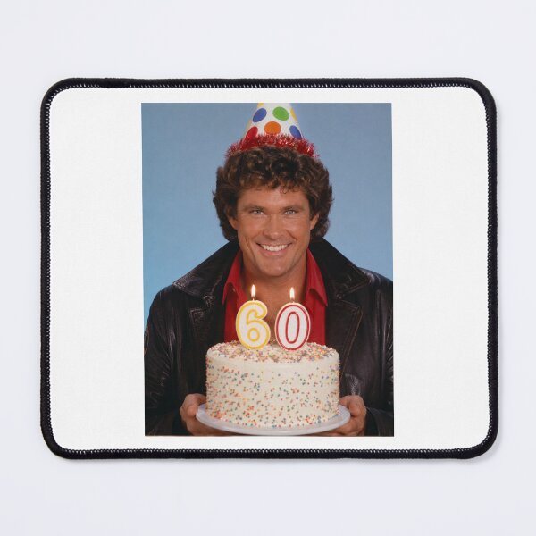 Item preview, David hasselhoff 60th birthday Birthday funny prank meme memes parody designed and sold by CheeseBlueprint.