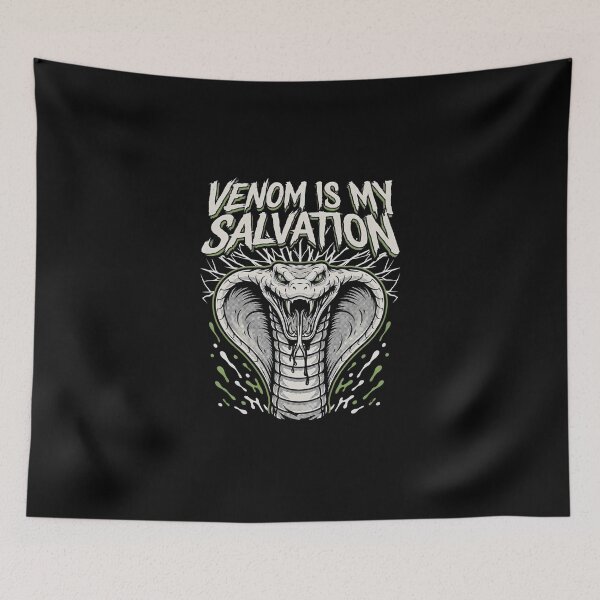 Item preview, Venom Is My Salvation Cobra Hood Light Graphic designed and sold by Enea Kelo.