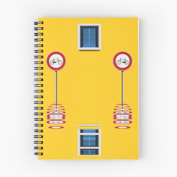 Item preview, permission to ride your bike against yellow walls designed and sold by mister-john.