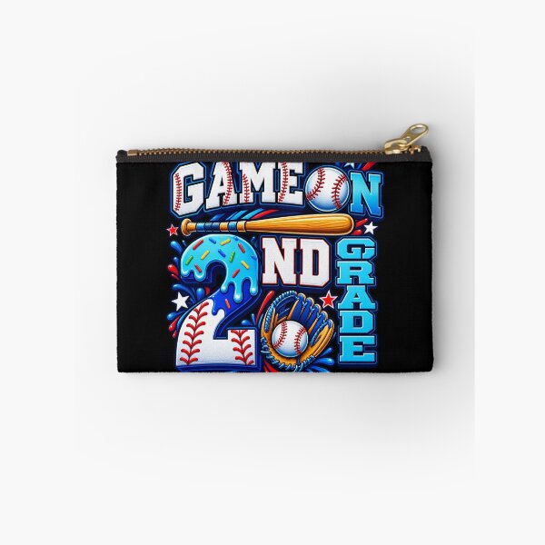 Item preview, 2nd Grade Back to School Baseball Drip Ice Cream Game On designed and sold by InkStormPro.