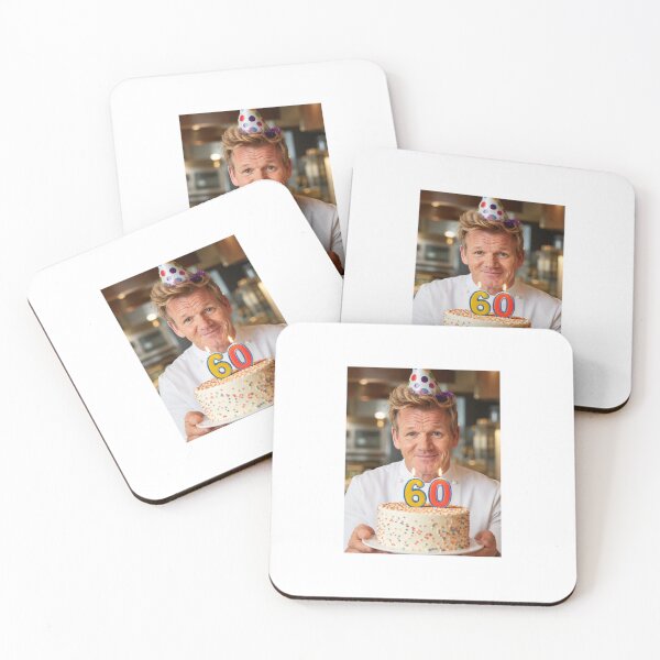 Item preview, Gordon ramsay 60th birthday Birthday funny prank meme memes parody designed and sold by CheeseBlueprint.