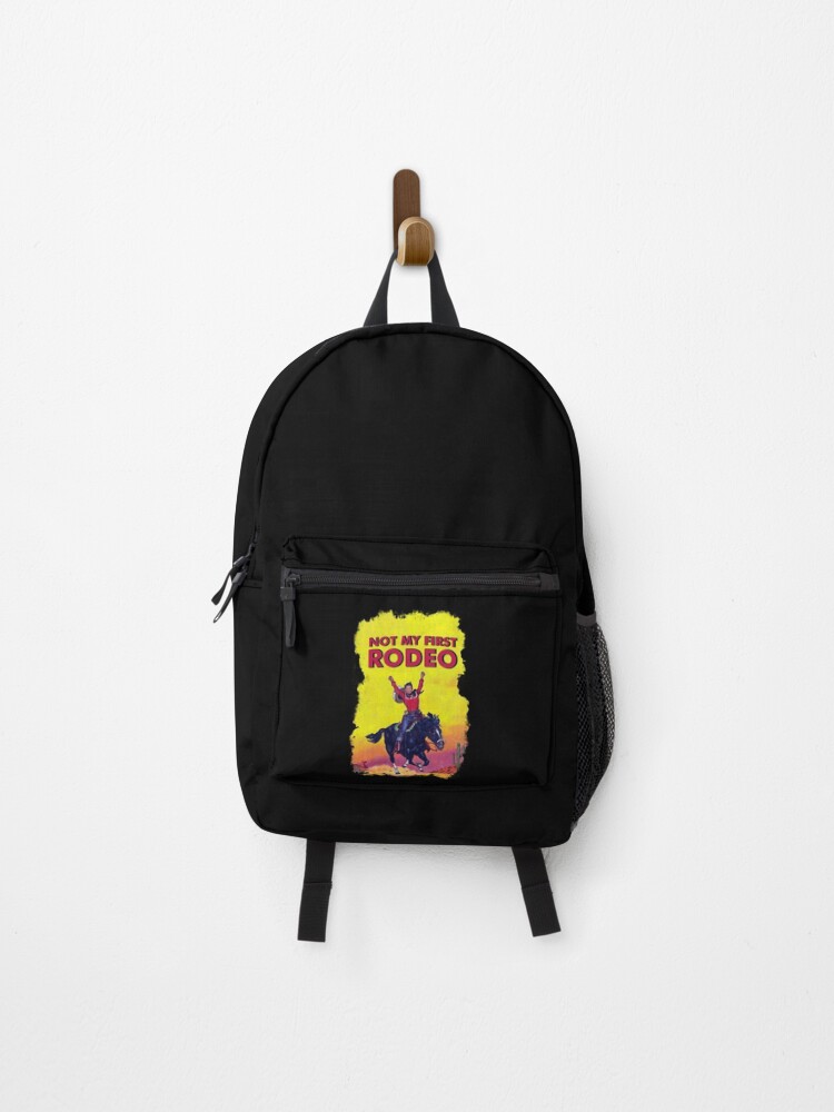 Thumbnail 1 of 3, Backpack, Not My First Rode - It Aint My First Rodeo designed and sold by Tristian-Mi.