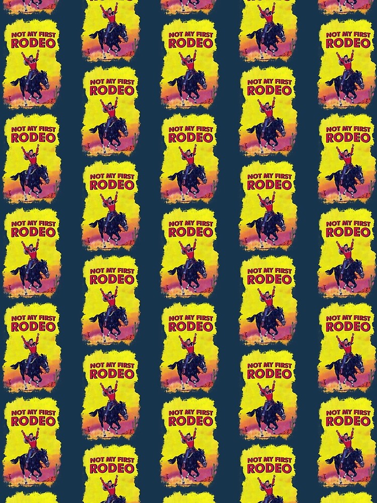 Thumbnail 3 of 3, Scarf, Not My First Rode - It Aint My First Rodeo designed and sold by Tristian-Mi.