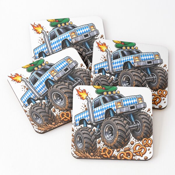 Item preview, funny monster truck pretzel lover--Funny Monster Truck Pretzel German Bavarian Oktoberfest Lover Design designed and sold by VexioDesign.