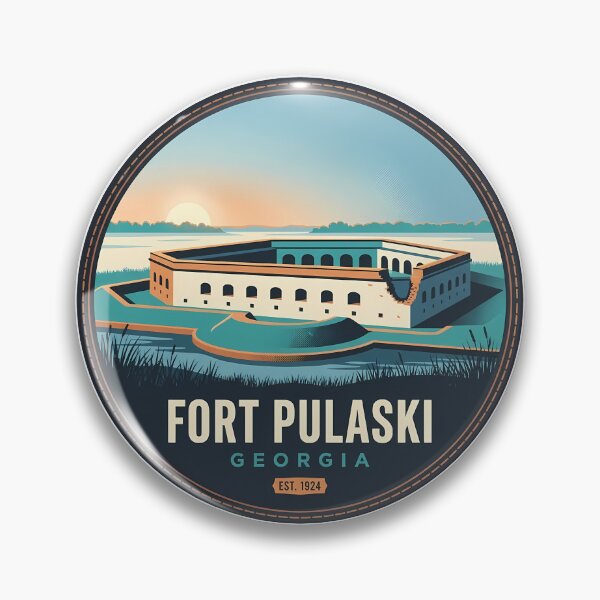Item preview, Fort Pulaski Georgia designed and sold by DetourDgn.
