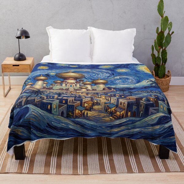 Item preview, Agrabah Starry Night Aladdin Castle Parody designed and sold by Bad-Decisions-Designs.