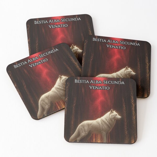 Item preview, White Wolf Cathedral Gothic Book Art designed and sold by GeoWhimsy Studio.