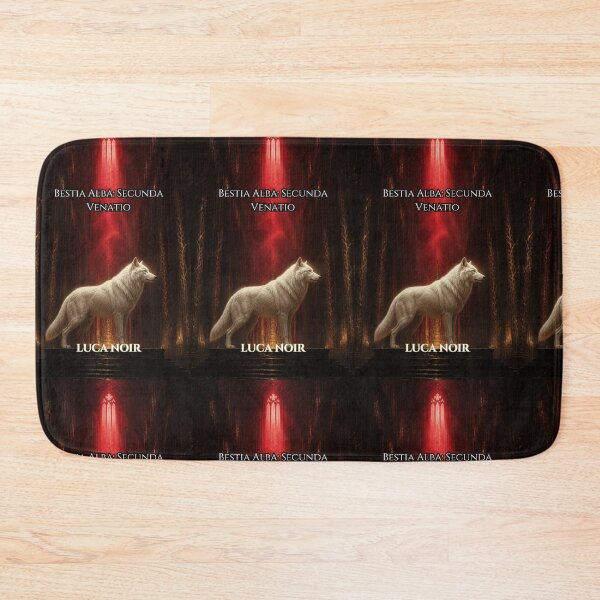 Item preview, White Wolf Cathedral Gothic Book Art designed and sold by GeoWhimsy Studio.