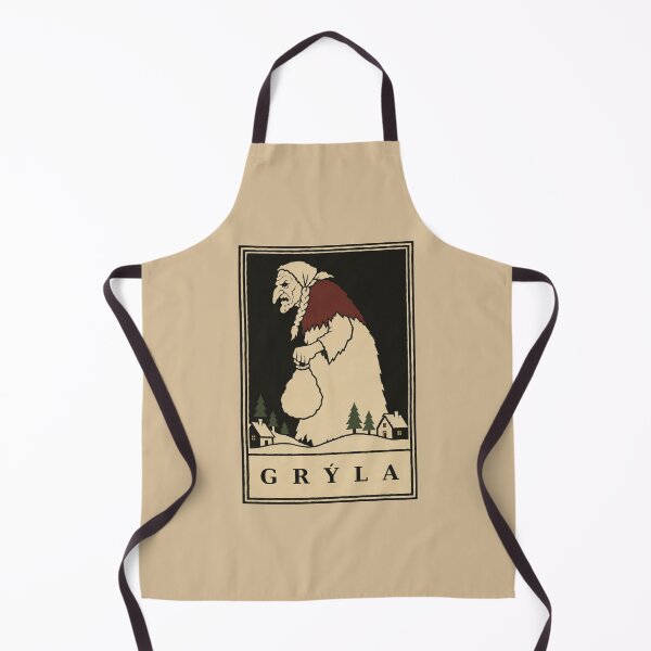 Item preview, Gryla Icelandic Ogress — Christmas Monsters No. 6 | Gothic Woodcut designed and sold by Planthem.