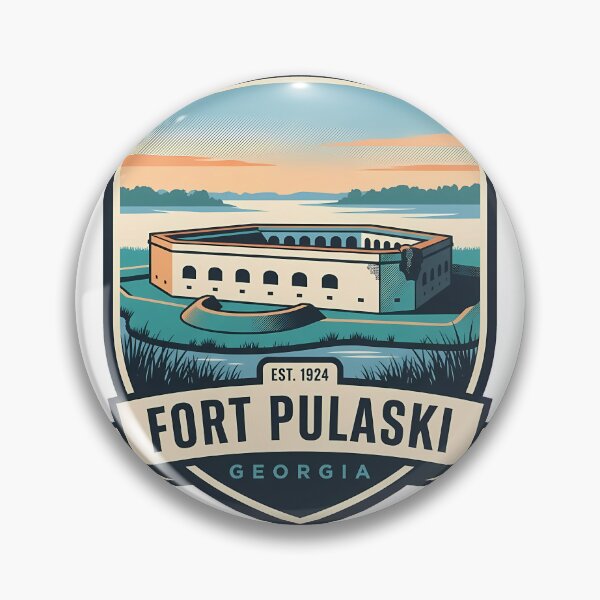 Item preview, Fort Pulaski Georgia designed and sold by DetourDgn.
