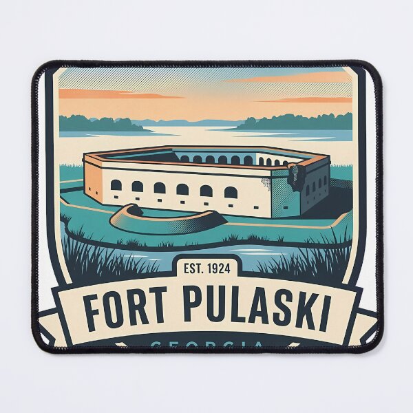 Item preview, Fort Pulaski Georgia designed and sold by DetourDgn.