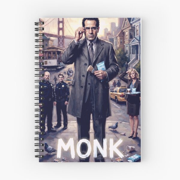 Item preview, Monk Comedy Mystery Fine Art Tribute designed and sold by Art's Diner.