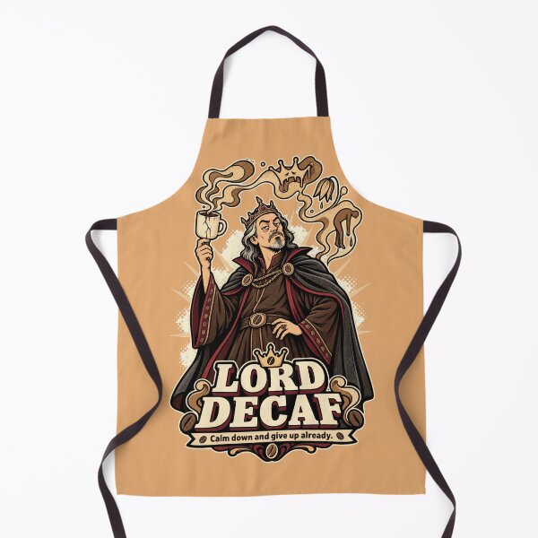 Item preview, Lord Decaf – Calm Down And Give Up Already designed and sold by KungPowUnicorn.