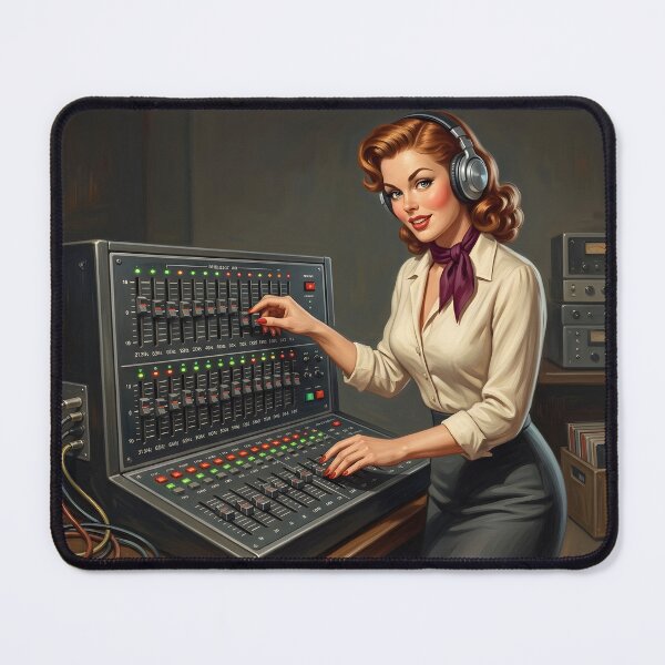 Item preview, Perfect Frequency Response Equalizer Audiophile Pin-Up designed and sold by ThirdShiftLab.