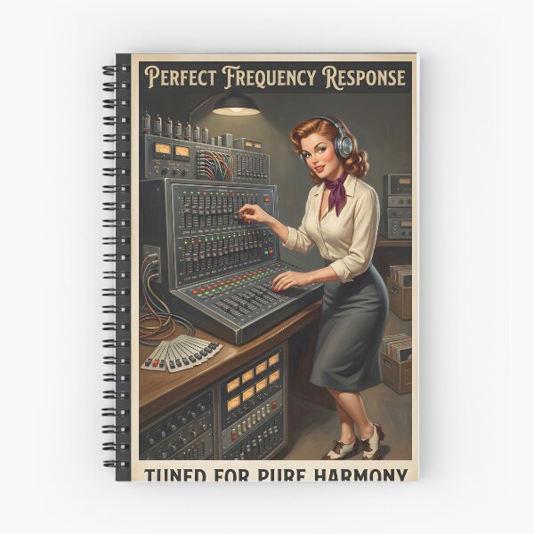 Item preview, Perfect Frequency Response Equalizer Audiophile Pin-Up designed and sold by ThirdShiftLab.