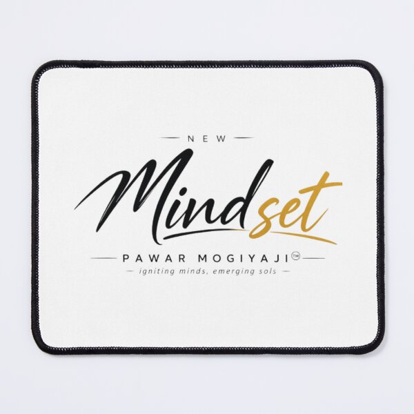 Item preview, New Mindset Typography Inspirational Gold & Black Quote designed and sold by Pawar1999.