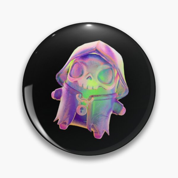 Item preview, Fortnite holofoil grim sprite designed and sold by Jelly Olive.