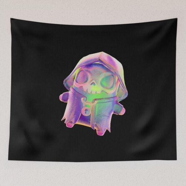 Item preview, Fortnite holofoil grim sprite designed and sold by Jelly Olive.