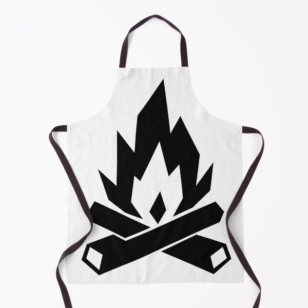 Item preview, Geometric Campfire – Minimalist Outdoor Adventure Art designed and sold by matybrak.
