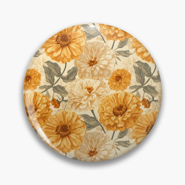 Item preview, Soft Zinnia Floral - Tropical Flower Pattern - Valentine Gifts For Her designed and sold by RoyalStarsPatts.