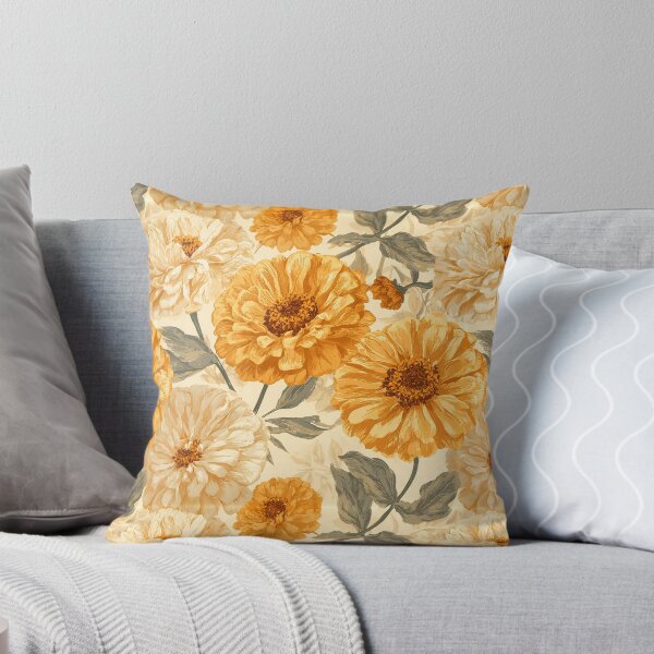 Item preview, Soft Zinnia Floral - Tropical Flower Pattern - Valentine Gifts For Her designed and sold by RoyalStarsPatts.