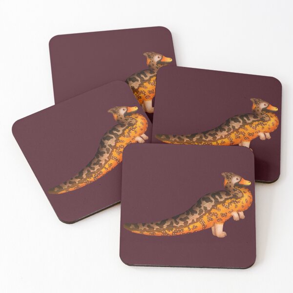 Item preview, Camouflaged Magma Duckosaurus 'Ignia' Critter designed and sold by Kelsterart_hehe.