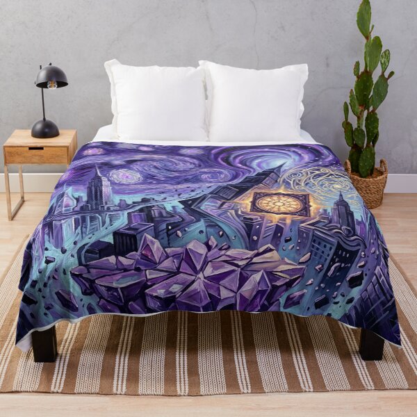 Item preview, Astral Dimension Starry Night Marvel Landscape designed and sold by Bad-Decisions-Designs.