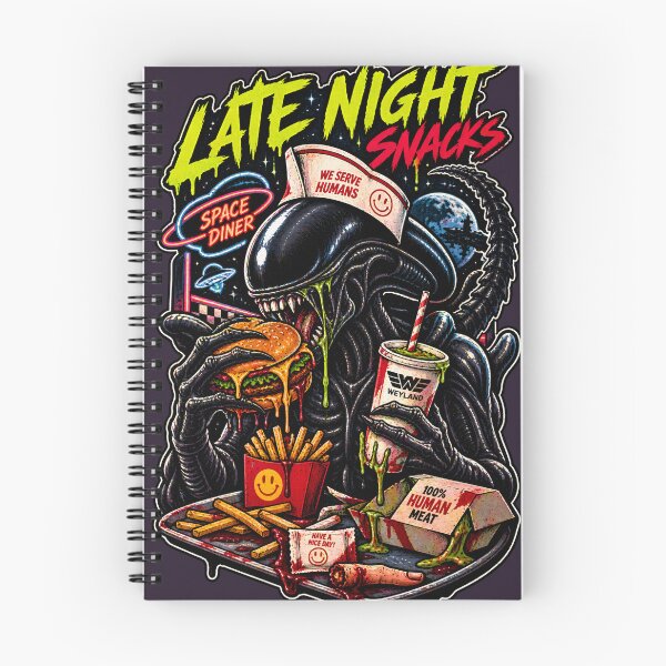 Item preview, Late Night Cosmic Snacks designed and sold by Peac7e.