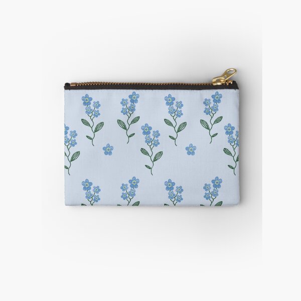 Item preview, Blue beaded floral designed and sold by ALNMD.