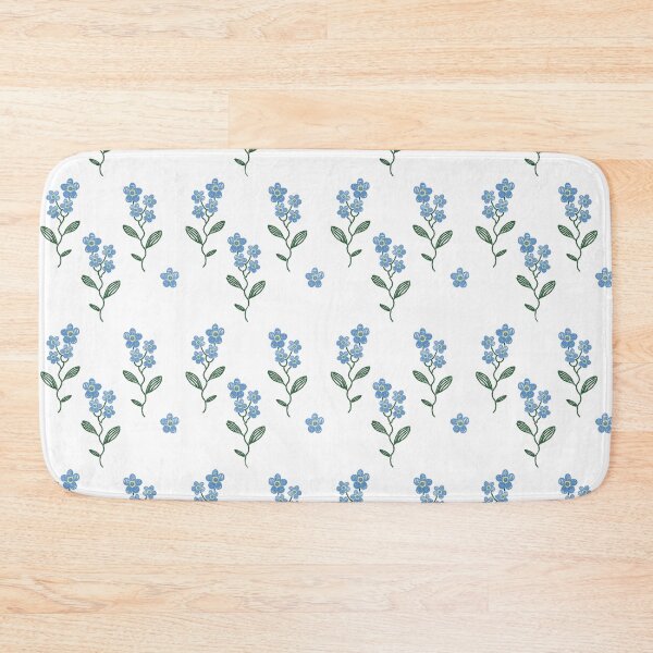 Item preview, Blue beaded floral designed and sold by ALNMD.