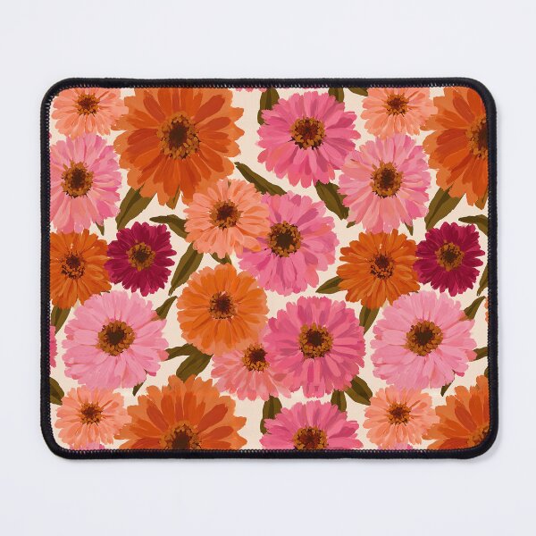 Item preview, Elegant Zinnia Flower - Tropical Flower Pattern - Valentine Gifts For Men designed and sold by RoyalStarsPatts.