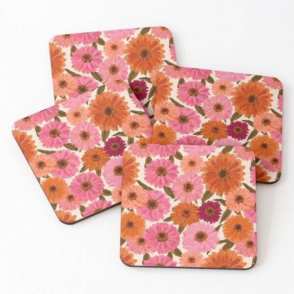 Item preview, Elegant Zinnia Flower - Tropical Flower Pattern - Valentine Gifts For Men designed and sold by RoyalStarsPatts.