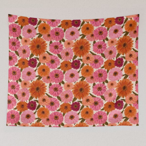 Item preview, Elegant Zinnia Flower - Tropical Flower Pattern - Valentine Gifts For Men designed and sold by RoyalStarsPatts.