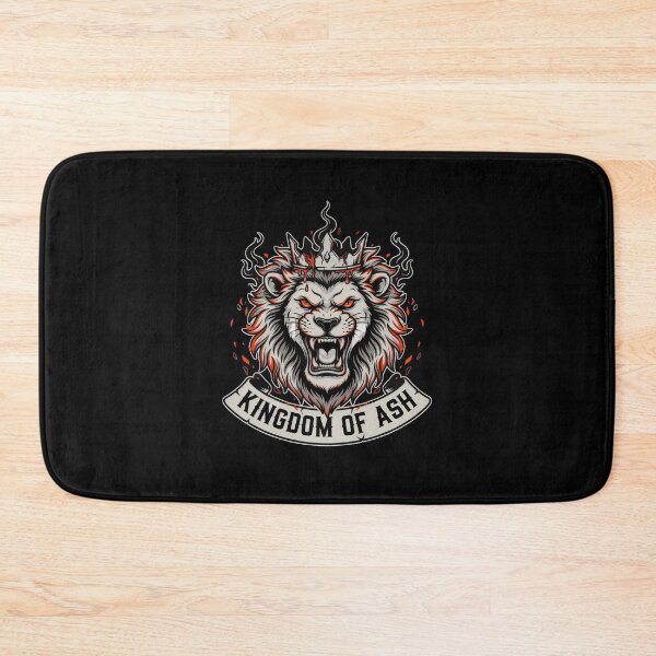 Item preview, Kingdom Of Ash Crowned Lion Fire Graphic designed and sold by Enea Kelo.