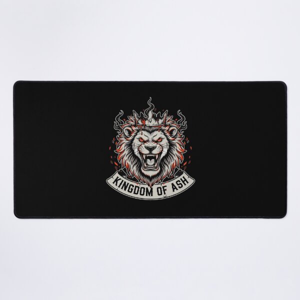 Item preview, Kingdom Of Ash Crowned Lion Fire Graphic designed and sold by Enea Kelo.