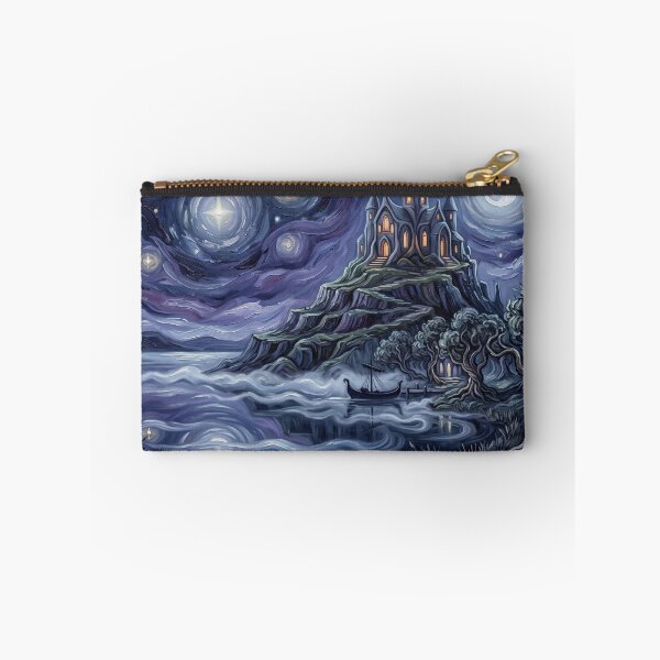 Item preview, Avalon Starry Night Mystical Landscape designed and sold by Bad-Decisions-Designs.