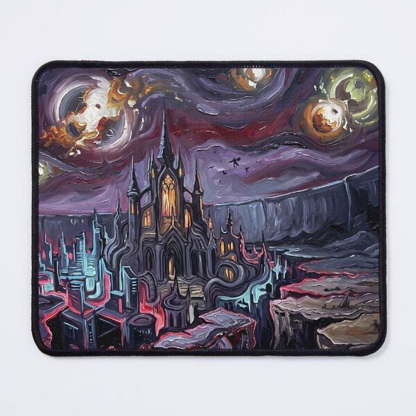 Item preview, Battleworld Starry Night Marvel Landscape designed and sold by Bad-Decisions-Designs.