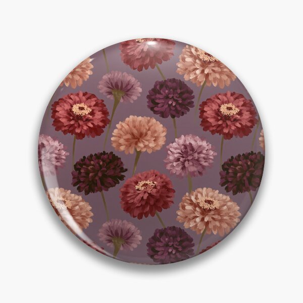 Item preview, Fragrant Zinnia Print - Tropical Flower Pattern - Valentine Gifts For Boyfriend designed and sold by RoyalStarsPatts.