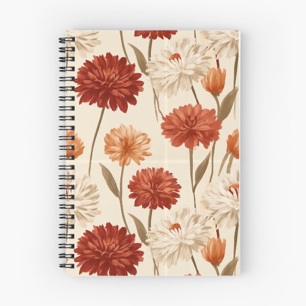 Item preview, Petaled Zinnia Print  - Birthday Flower Pattern - Valentine Gifts For Girlfriend designed and sold by RoyalStarsPatts.