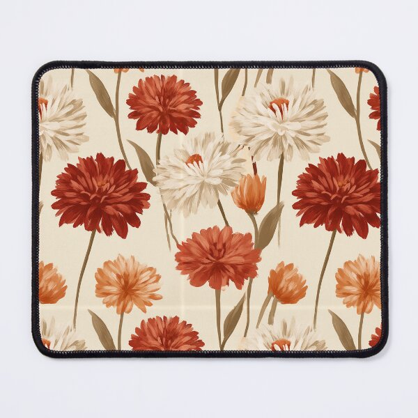 Item preview, Petaled Zinnia Print - Birthday Flower Pattern - Valentine Gifts For Girlfriend designed and sold by RoyalStarsPatts.