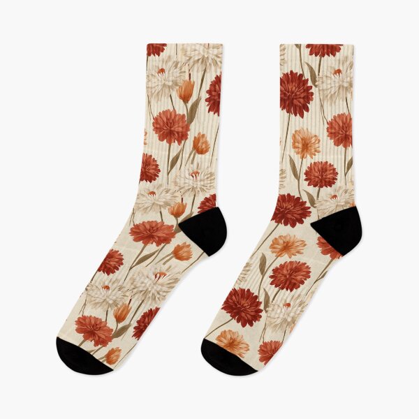 Item preview, Petaled Zinnia Print  - Birthday Flower Pattern - Valentine Gifts For Girlfriend designed and sold by RoyalStarsPatts.