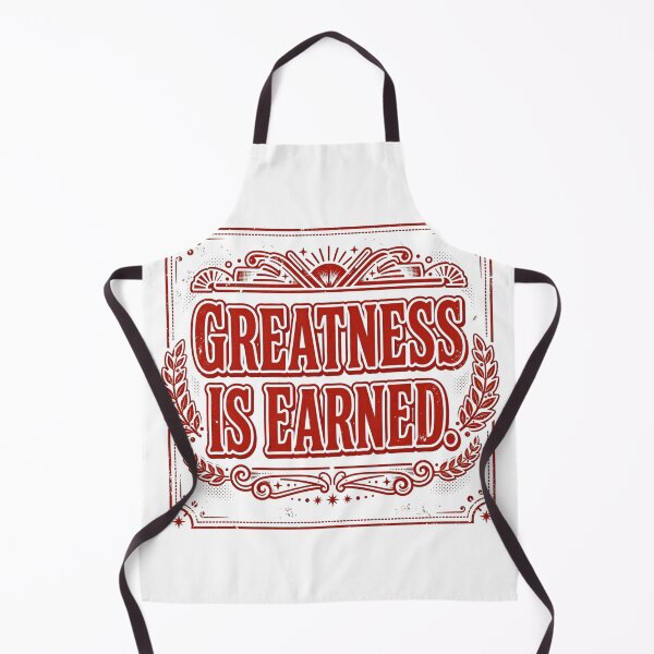 Item preview, Greatness Is Earned designed and sold by Geordesign.