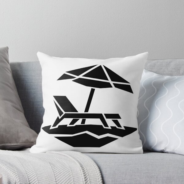 Item preview, Geometric Beach Chair – Minimalist Summer Vacation Art designed and sold by matybrak.