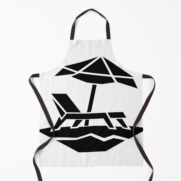 Item preview, Geometric Beach Chair – Minimalist Summer Vacation Art designed and sold by matybrak.