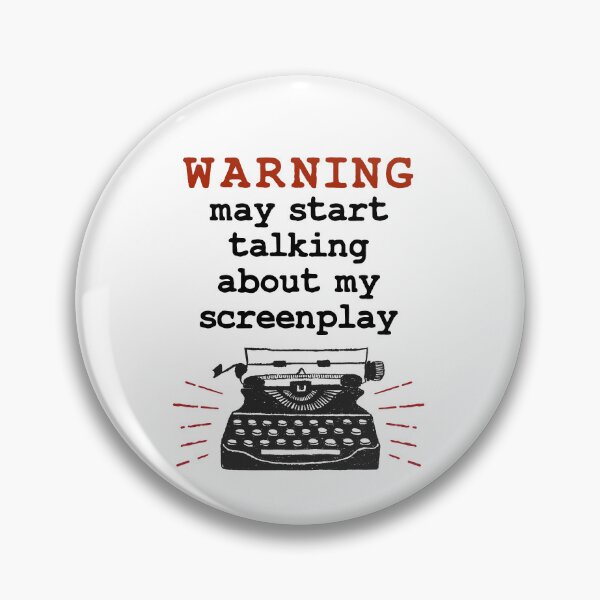 Item preview, Funny Warning May Start Talking About Screenplay Screenwriter designed and sold by jaygo.