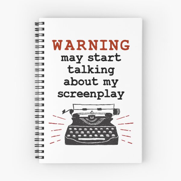 Item preview, Funny Warning May Start Talking About Screenplay Screenwriter designed and sold by jaygo.