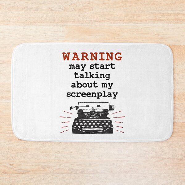 Item preview, Funny Warning May Start Talking About Screenplay Screenwriter designed and sold by jaygo.