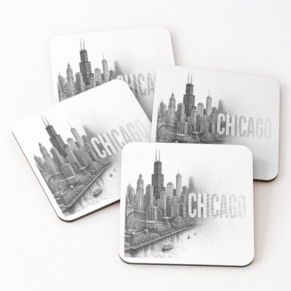 Item preview, Chicago designed and sold by Art_By_Wing.