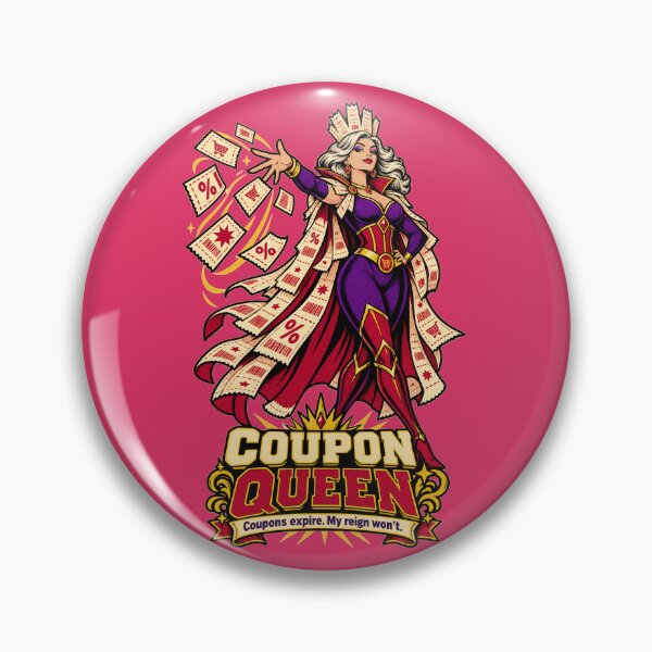 Item preview, Coupon Queen – Limited Time Only designed and sold by KungPowUnicorn.